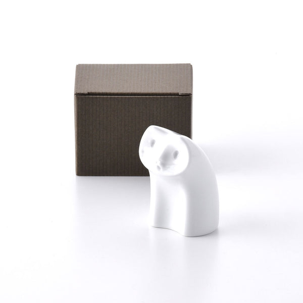 ギフト】オーナメント ねこ 白マット 1点 | 白山陶器直営オンラインストア
