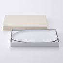 【ギフト】ペトラ ロングプレート(L) ホワイト 2点セット