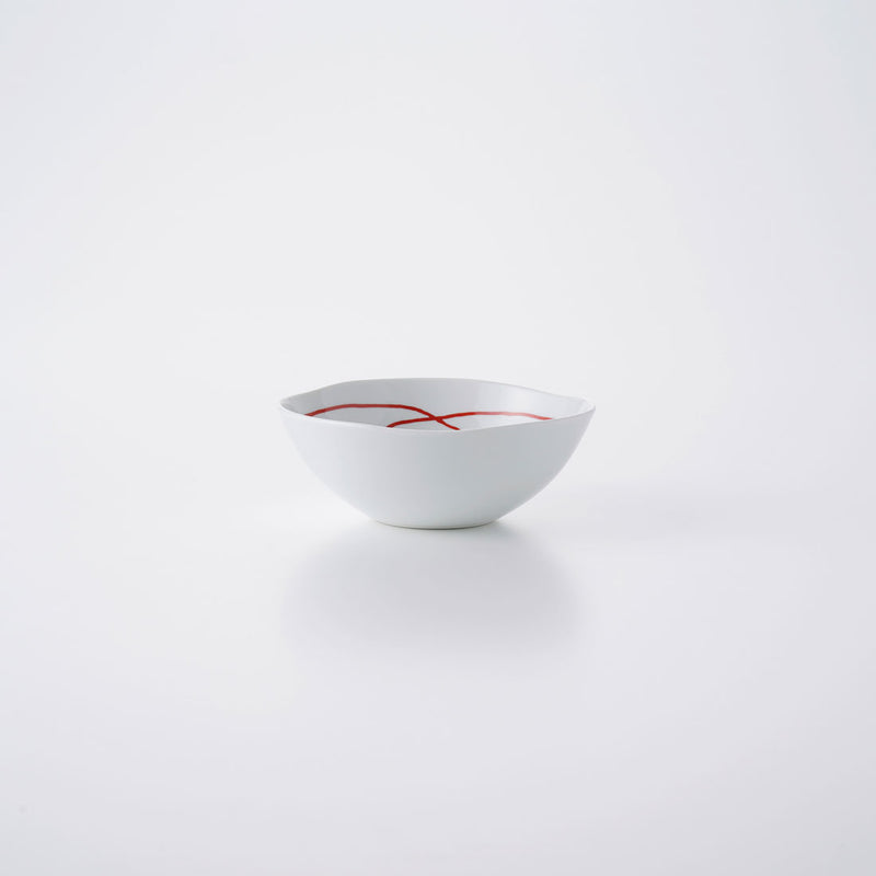 赤い糸 小鉢 ホ