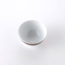 綾 飯碗(小) えんじ