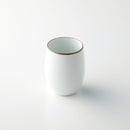 ベーシック なつめゆのみ(大) 白マット