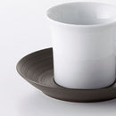 ビアンコ コーヒーソーサー 錆巻