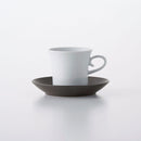 ビアンコ コーヒーカップ&ソーサー 錆巻
