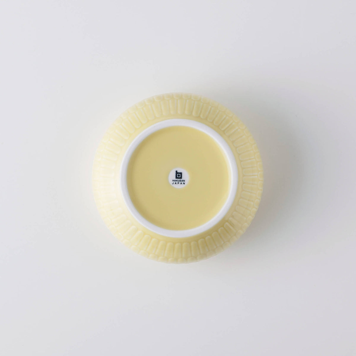 とり型キャンディーボックス(L) 黄マット | 白山陶器直営オンラインストア