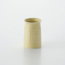 ビスケット ペンスタンド 黄マット