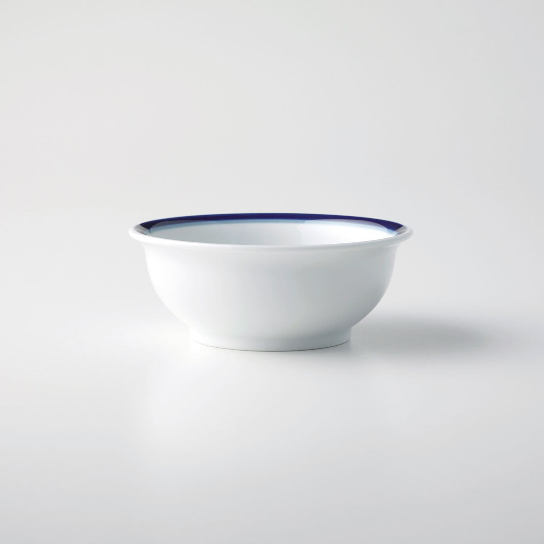 青色の球形陶器 ボールド ボール(S) ブルーライン | 白山陶器直営オンラインストア