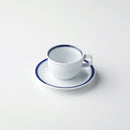 ボールド カップ&ソーサー ブルーライン