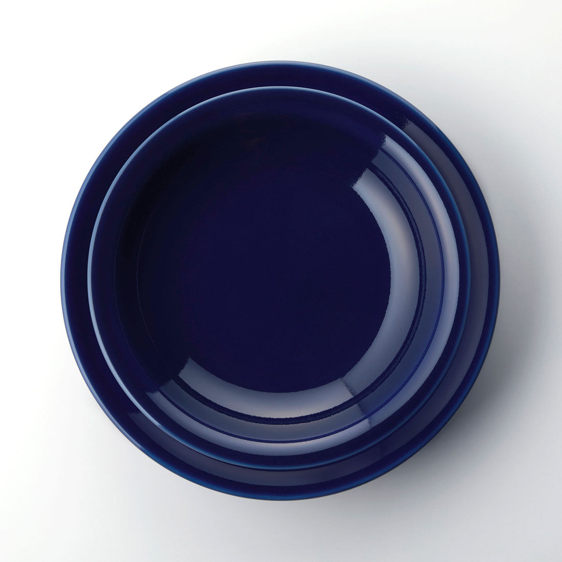 ボールド フリーディッシュ(M) つや紺 | 白山陶器直営オンラインストア