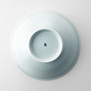 7寸反りめん丼 青白釉