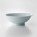 7寸反りめん丼 青白釉