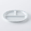 チャイルド 仕切皿 フルール ブルー