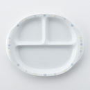 チャイルド 仕切皿 フルール ブルー