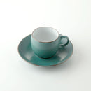 クラシック カップ＆ソーサー グリーンマット