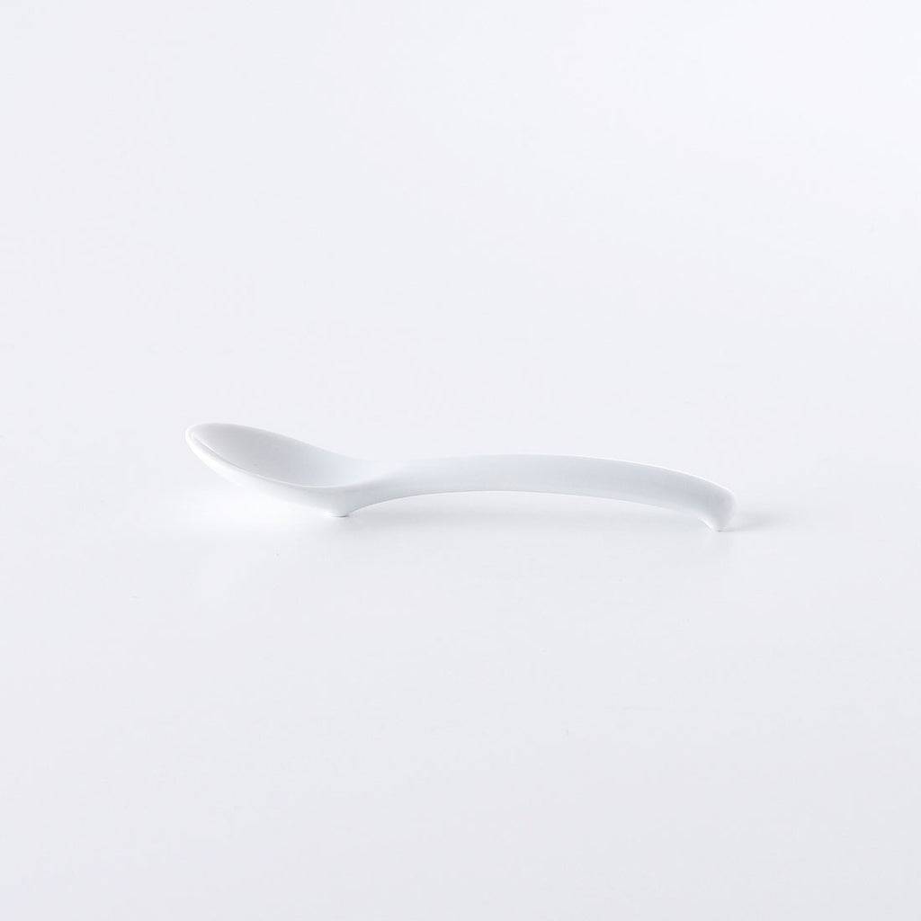 C型スプーン 白磁 | 白山陶器直営オンラインストア