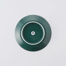 ファンタジーチェック マグ&ソーサー グリーン