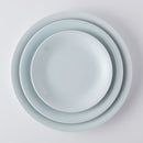 フロウ プレート(S) 青白釉