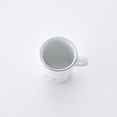 フラフィー ミルクマグ 白マット