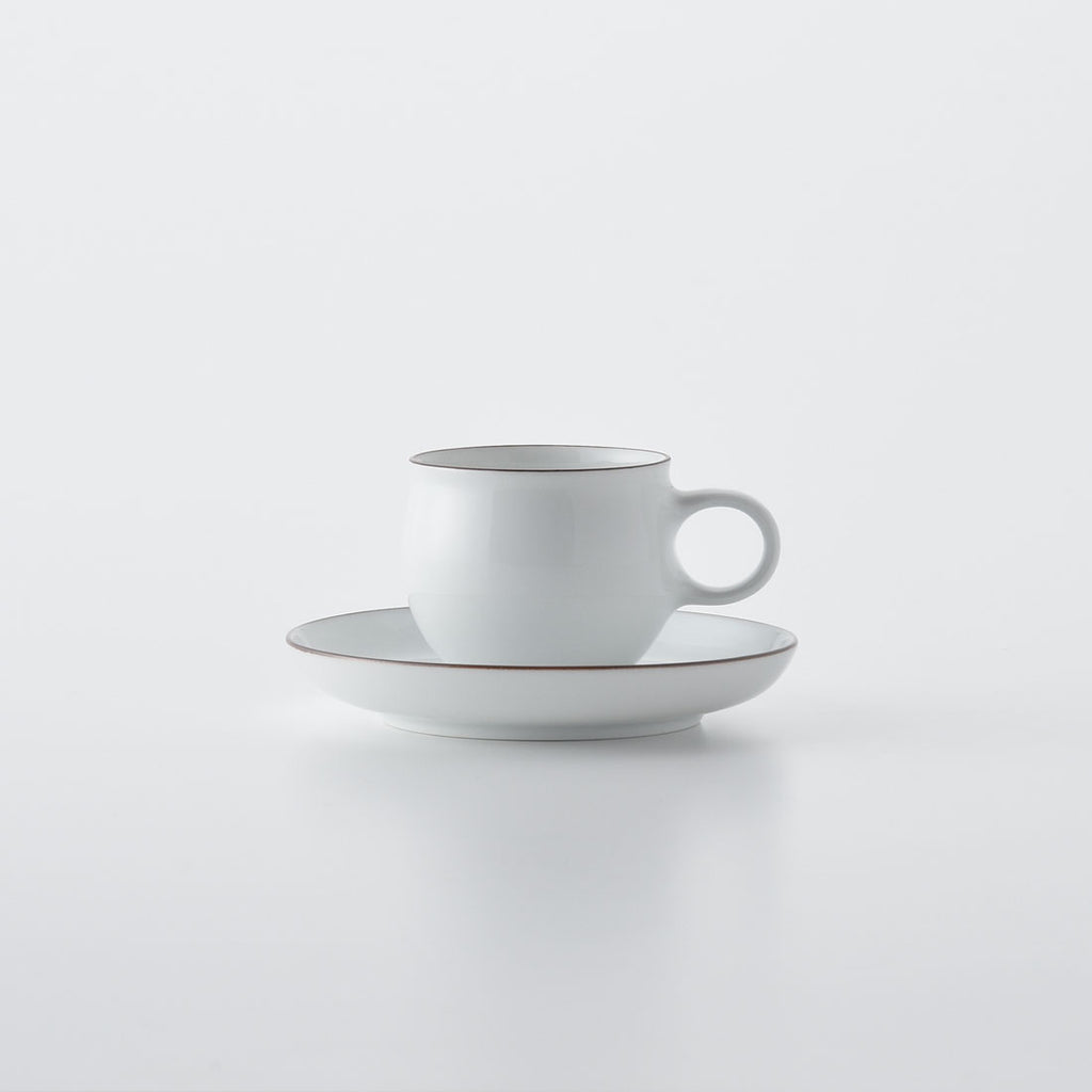 G型 デミタスカップ&ソーサー | 白山陶器直営オンラインストア