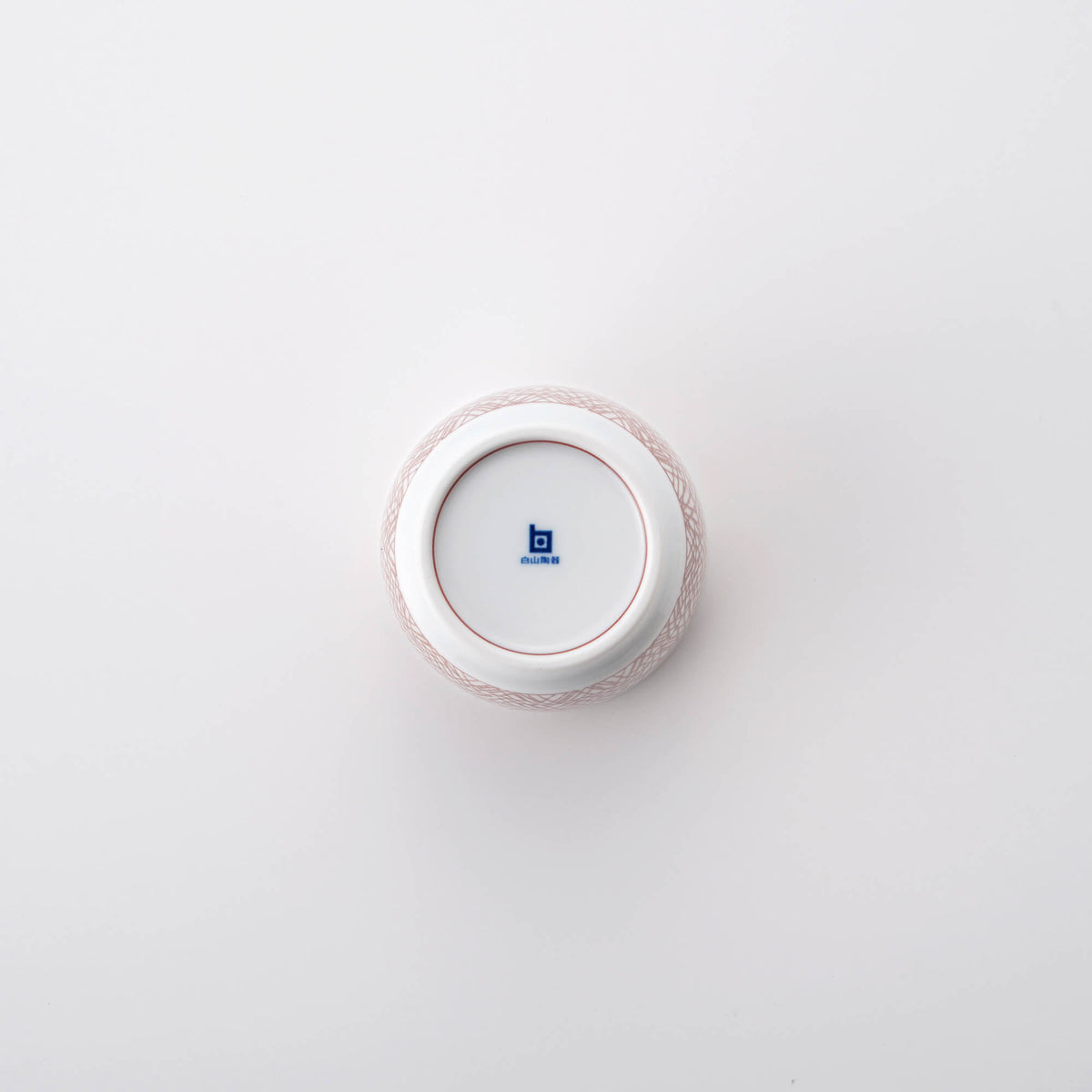 グラフ 湯のみ猪口 えんじ | 白山陶器直営オンラインストア