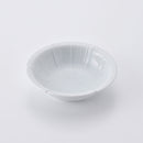 白磁芙蓉彫 中鉢