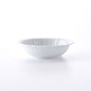 白磁芙蓉彫 中鉢