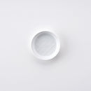 白磁丸紋 3号皿