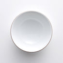 白磁千段 6寸反りめん丼