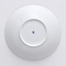 白磁千段 8寸平鉢