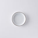 白磁千段 4.5深皿