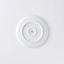 白磁千段 平皿6号