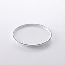 白磁千段 平皿7号