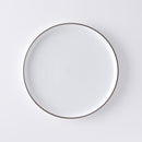 白磁千段 平皿8号