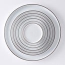白磁千段 平皿8号