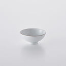 白磁千段 3.5寸飯碗