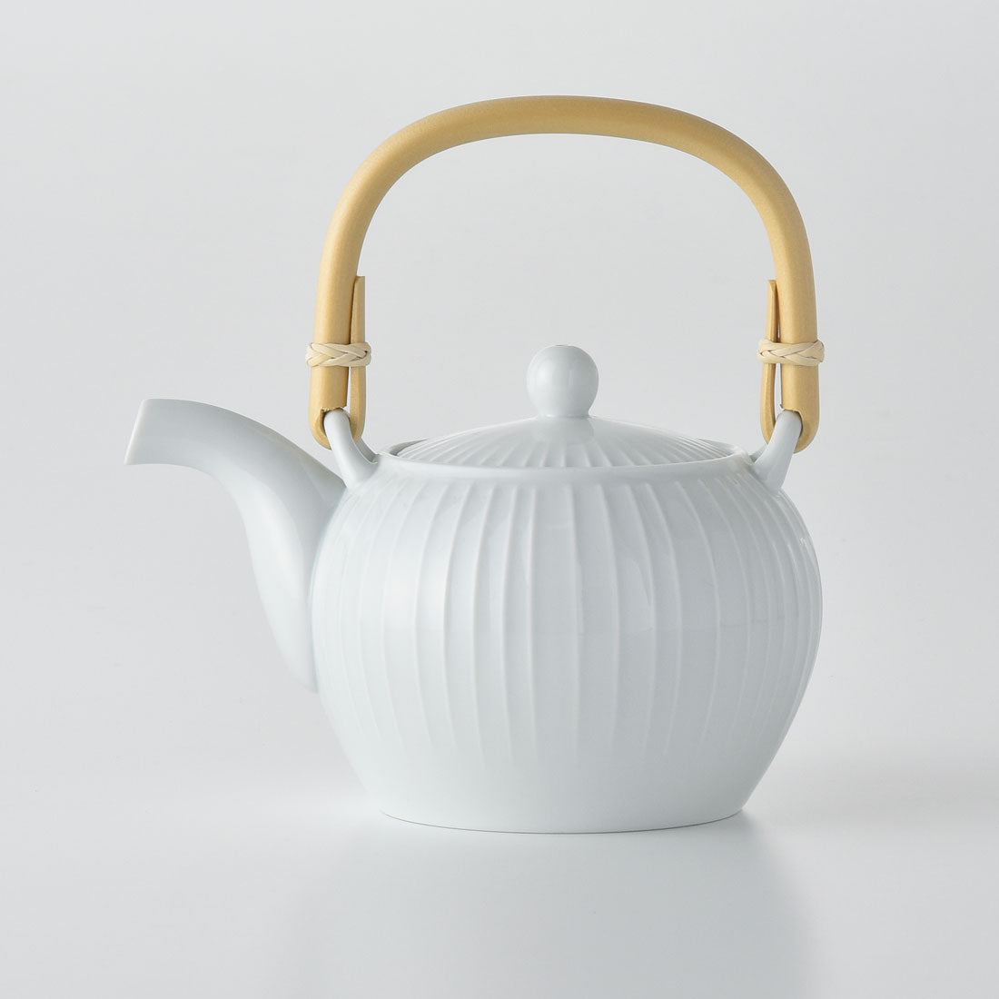 つる】白磁立筋 土瓶用 | 白山陶器直営オンラインストア