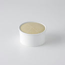 彫釉彩 反りふたもの(M) 黄