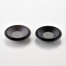 陶茶托(小) 黒炭釉