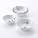 一本つる草 小鉢 赤