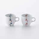 一本つる草 マグカップ 赤