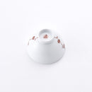 一本つる草 お茶わん(小) 赤