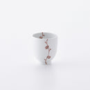 一本つる草 ゆのみ(小) 赤