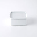 角型ふたもの(小) 白マット