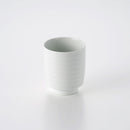 かんな彫 大湯のみ とちり