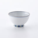 高台花 丼 ブルー