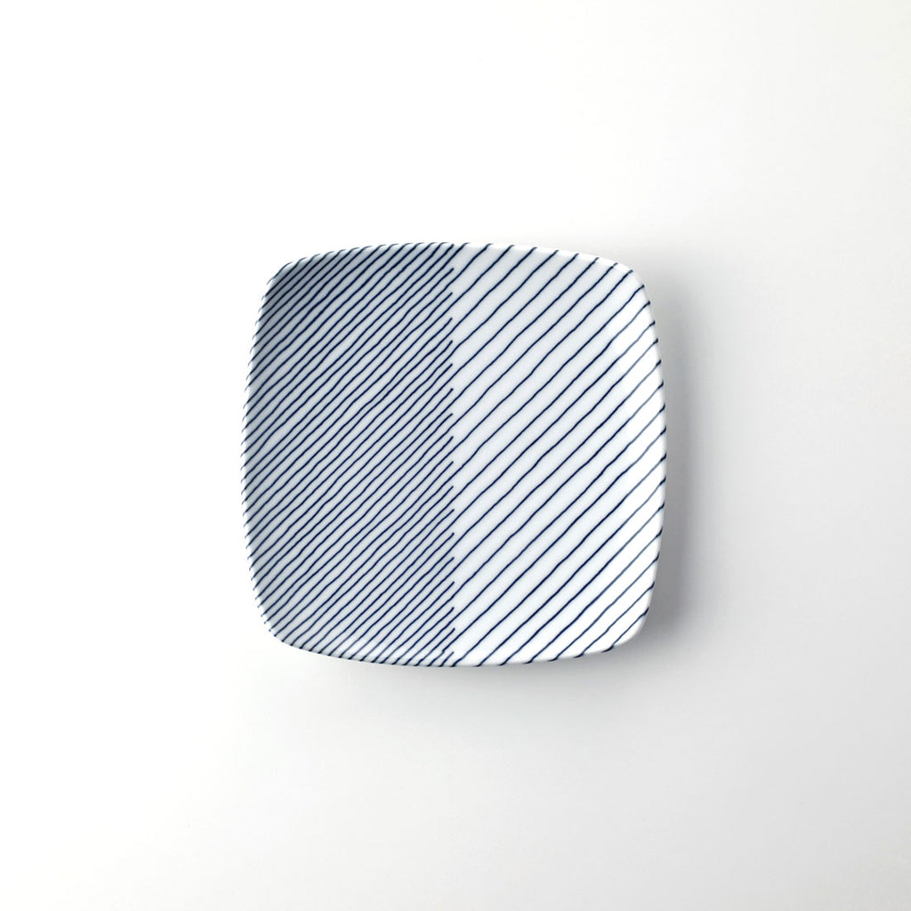 専用　白山陶器　反角中皿（16.5×16.5cm） 5枚組　K