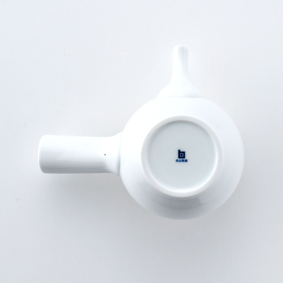 MARUCO 丸小急須(左手用) 白磁 | 白山陶器直営オンラインストア