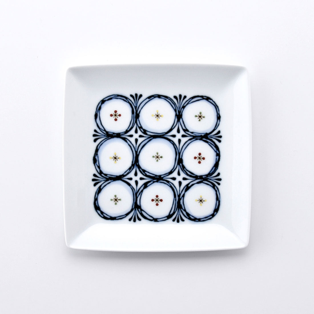 【未使用】清水焼 多用皿 皿 5枚揃い marumontsunagi__square-