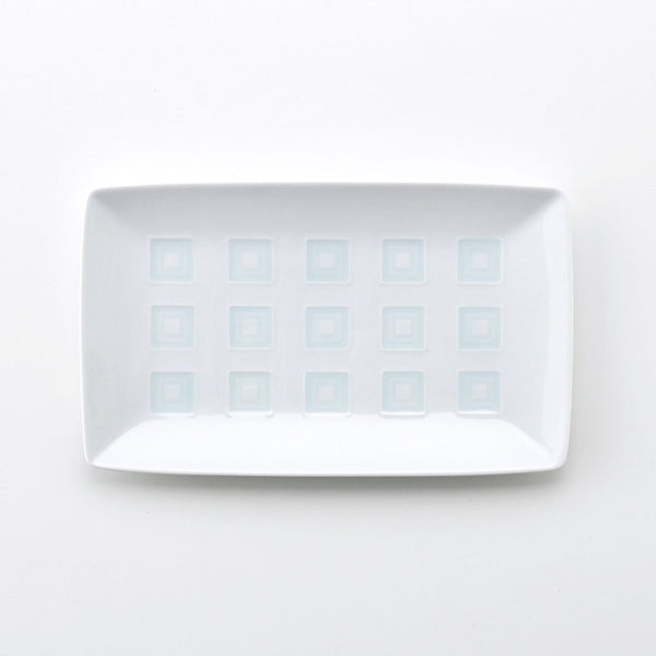 升目紋 長角皿(大) | 白山陶器直営オンラインストア