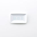 升目紋 長角皿(小)