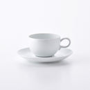 MAYU ティーカップ&ソーサー 白磁